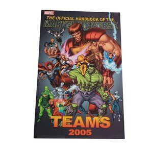 Official Handbook Marvel Universe Teams May 2005 Guide Heroes Villains Comic